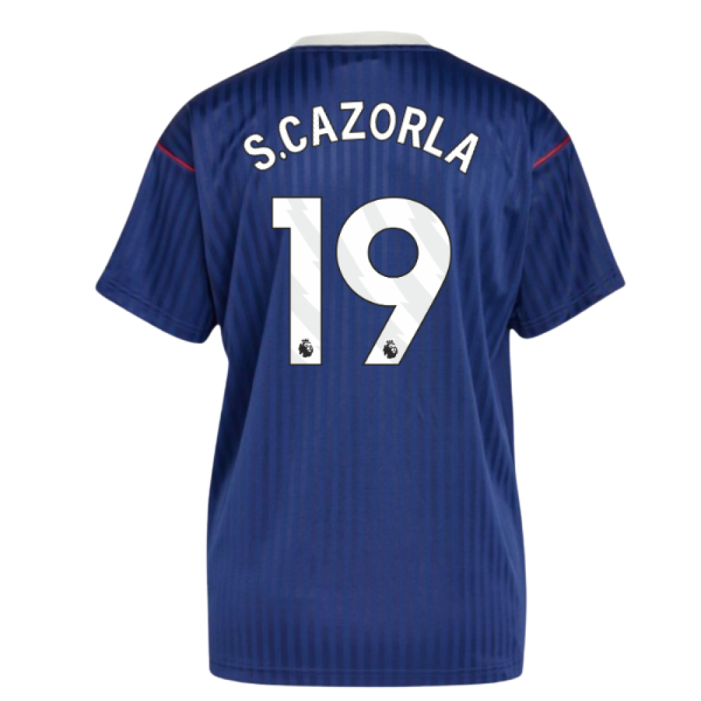 Arsenal Terrace Icons Shirt (Navy) (S.Cazorla 19)