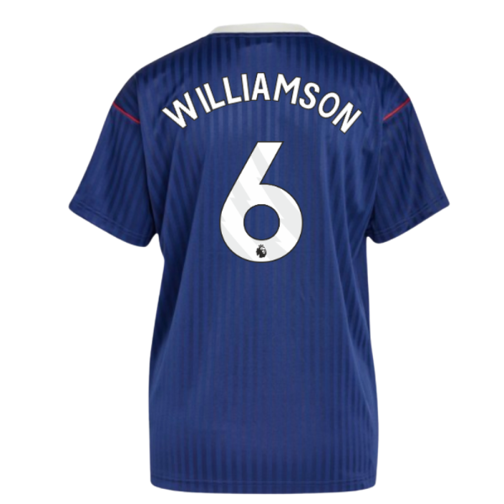 Arsenal Terrace Icons Shirt (Navy) (Williamson 6)