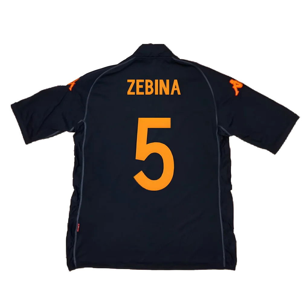 AS Roma 2002-03 Third Shirt (XL) (Good) (Zebina 5)