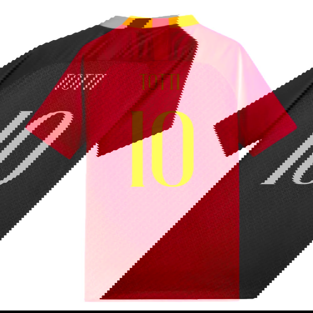 AS Roma 2018-19 Home Shirt (Mint) (Totti 10)