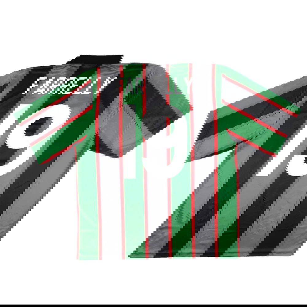 Aston Villa 1993-95 Away Shirt (L) (Good) (Farrelly 19)