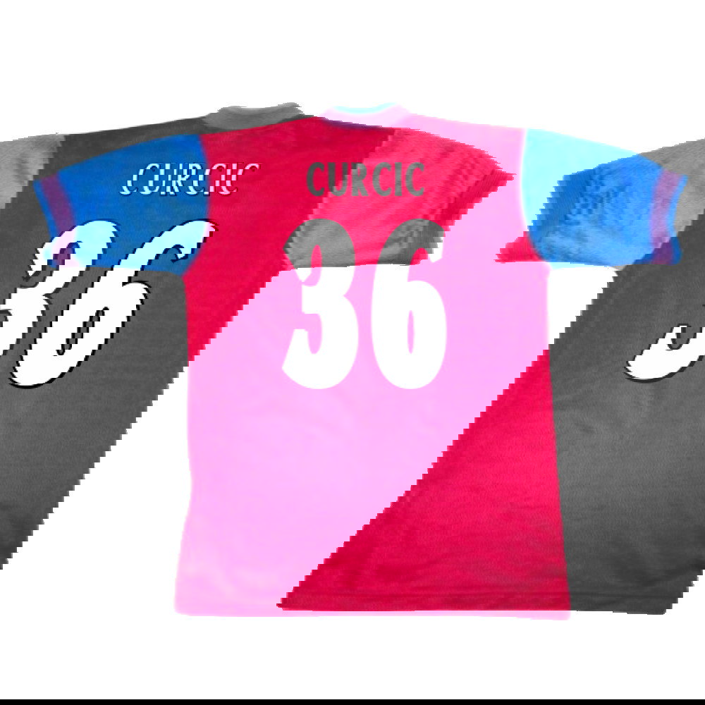 Aston Villa 1997-1998 Home Shirt (Excellent) (Curcic 36)