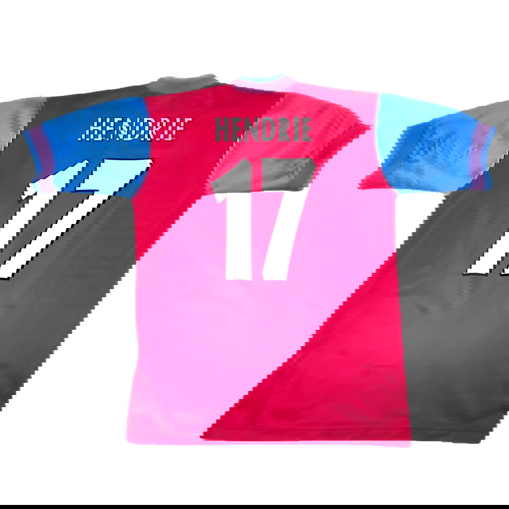 Aston Villa 1997-1998 Home Shirt (Excellent) (Hendrie 17)