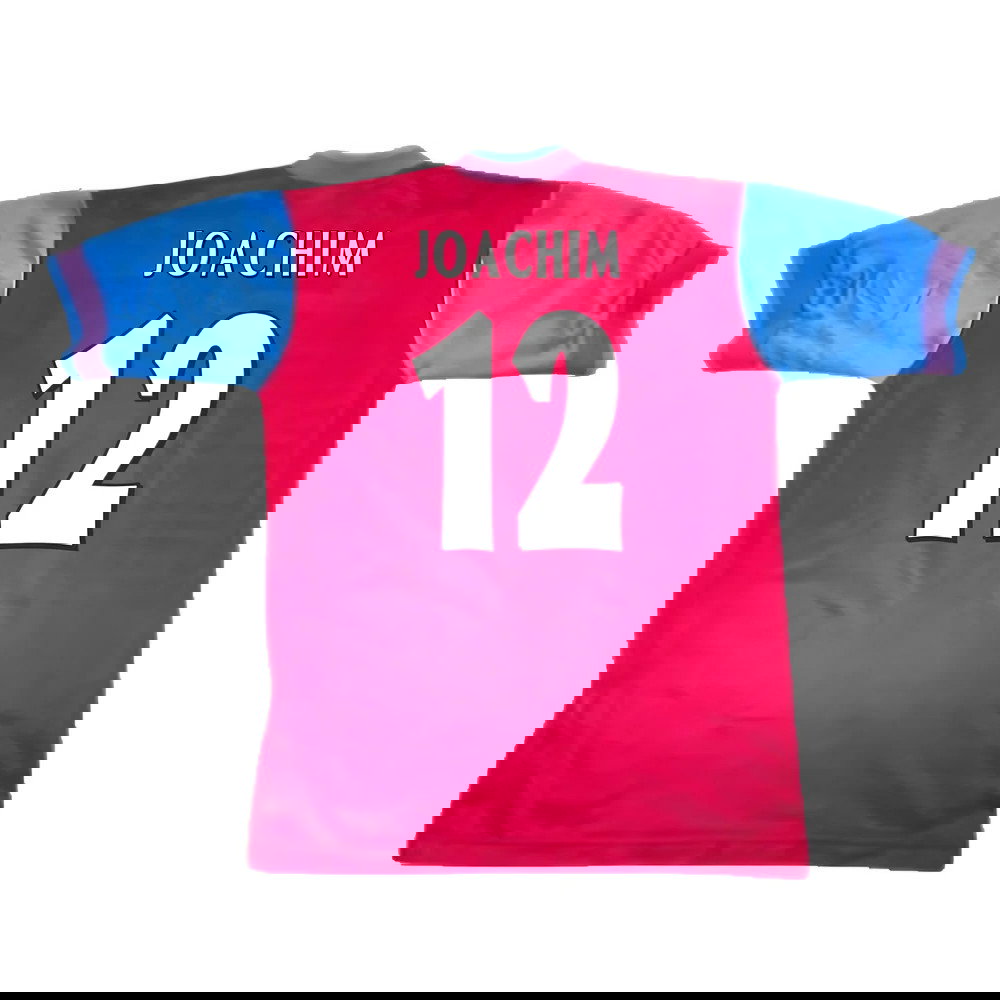 Aston Villa 1997-1998 Home Shirt (Excellent) (Joachim 12)