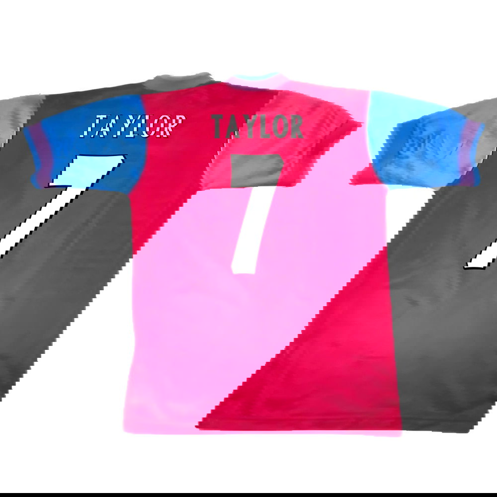 Aston Villa 1997-1998 Home Shirt (Excellent) (Taylor 7)