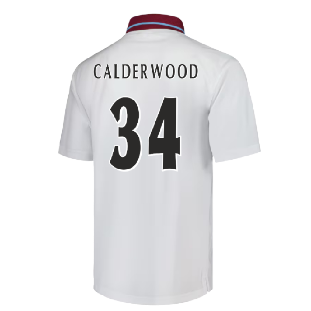 Aston Villa 2000 Away Retro Shirt (Calderwood 34)