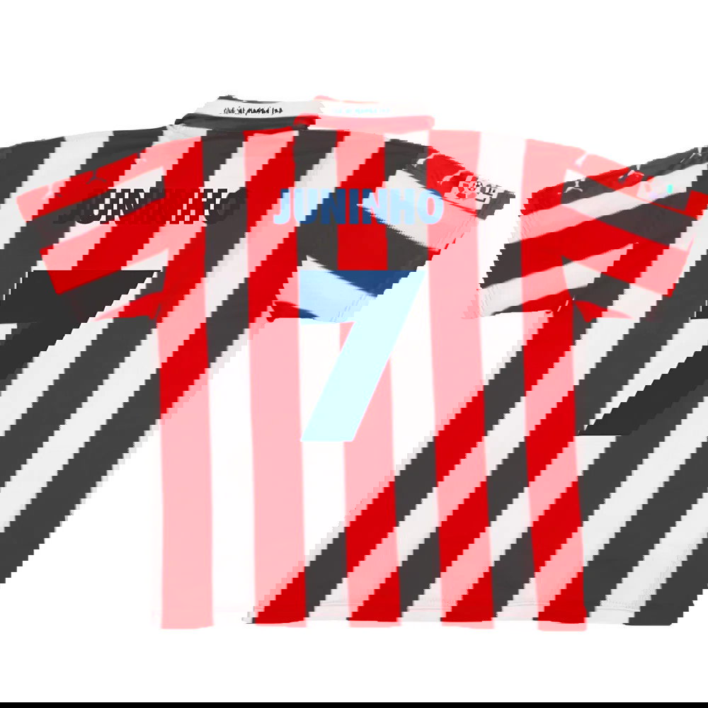 Atletico Madrid 1997-1998 Home Shirt (M) (Excellent) (Juninho 7)