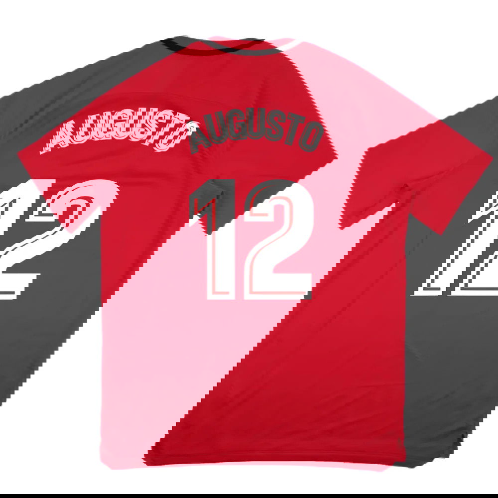 Atletico Madrid 2017-18 Nike Training Shirt (XL) (Augusto 12) (Mint)