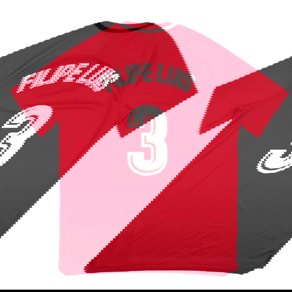 Atletico Madrid 2017-18 Nike Training Shirt (XL) (Filipe Luis 3) (Mint)