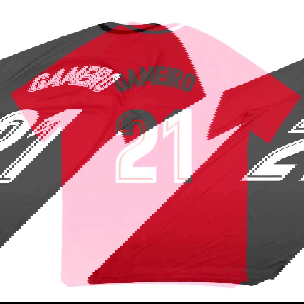 Atletico Madrid 2017-18 Nike Training Shirt (XL) (Gameiro 21) (Mint)