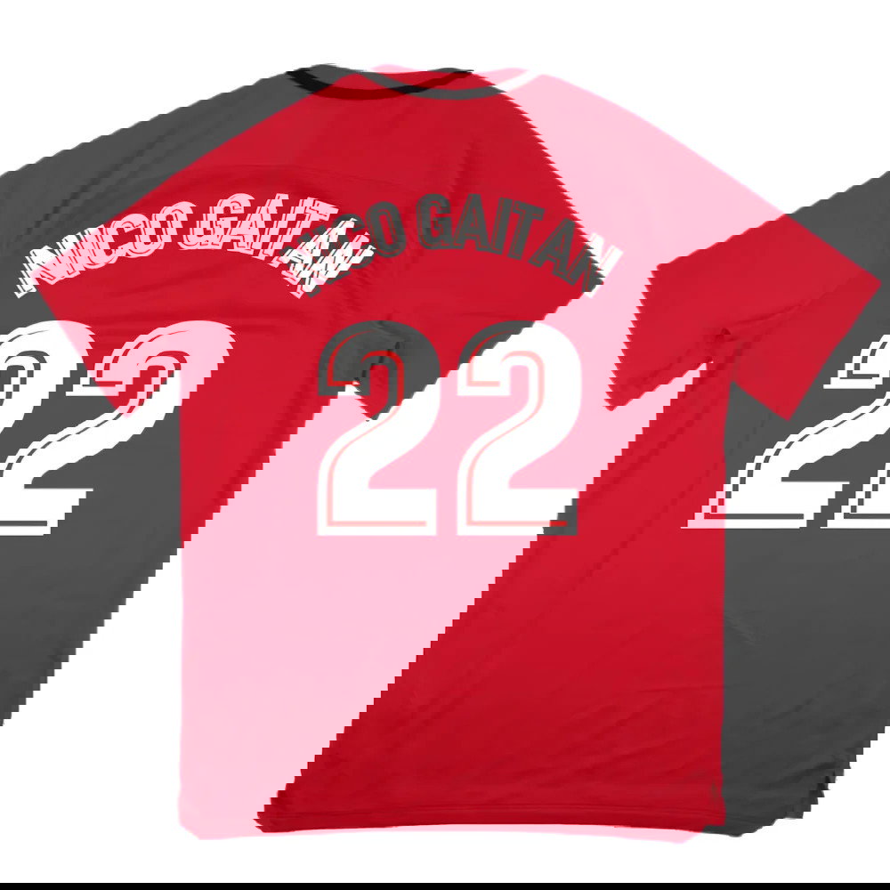 Atletico Madrid 2017-18 Nike Training Shirt (XL) (Nico Gaitan 22) (Mint)