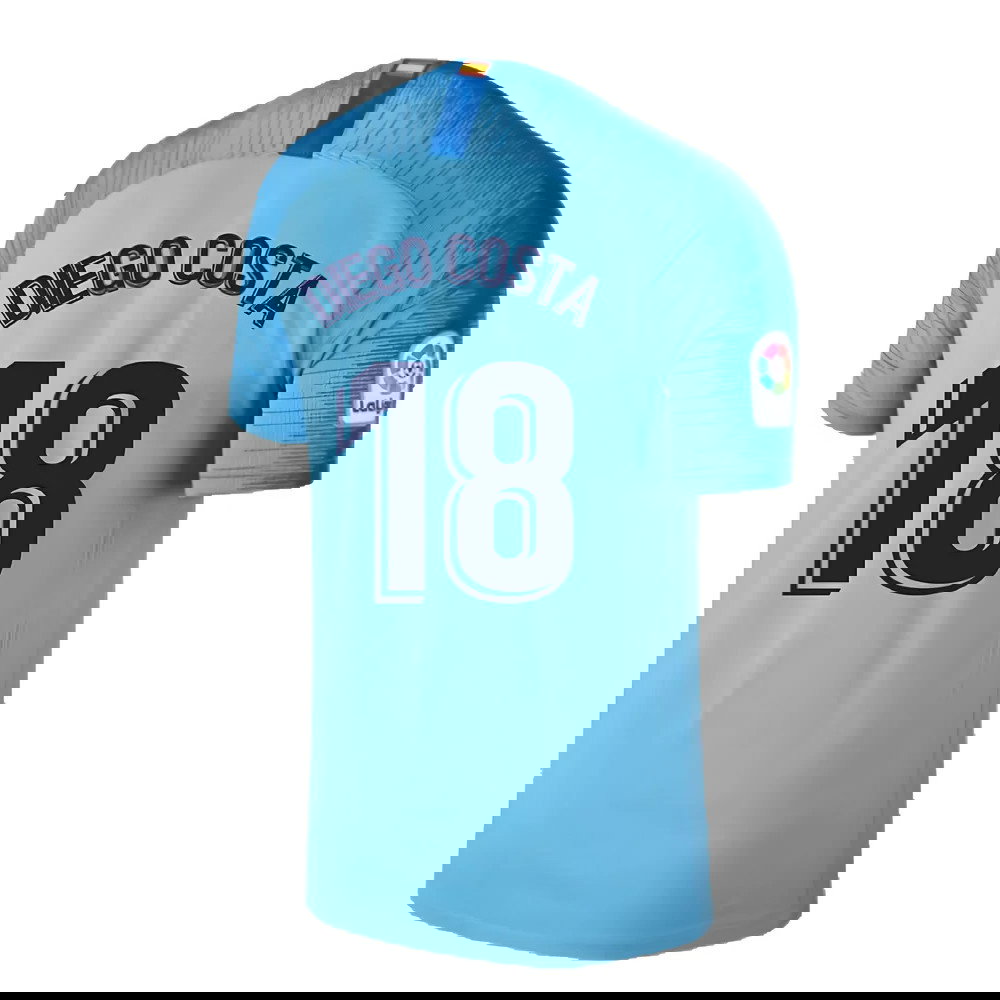 Atletico Madrid 2018-19 Away Shirt (M) (Good) (Diego Costa 18)