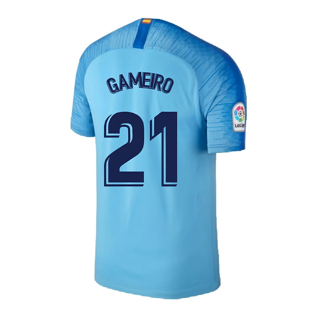 Atletico Madrid 2018-19 Away Shirt (S) (Mint) (Gameiro 21)