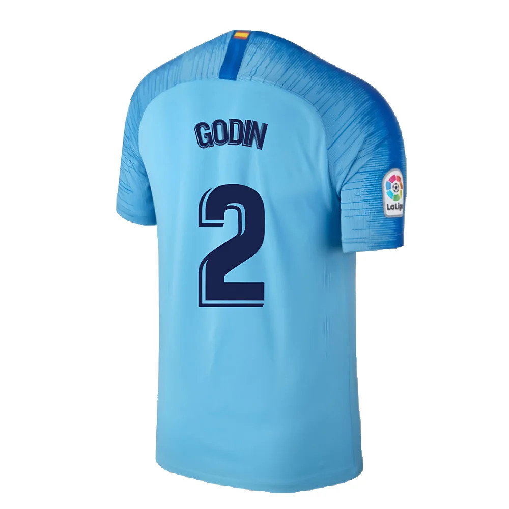 Atletico Madrid 2018-19 Away Shirt (S) (Mint) (Godin 2)