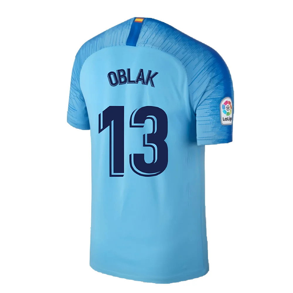 Atletico Madrid 2018-19 Away Shirt (S) (Mint) (Oblak 13)