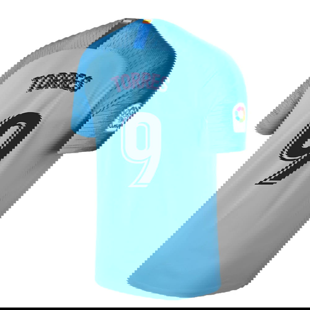 Atletico Madrid 2018-19 Away Shirt (S) (Mint) (Torres 9)
