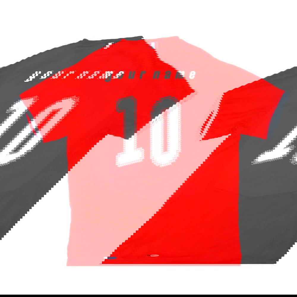 Austria 2008-09 Home Shirt ((Good) S) (Your Name)