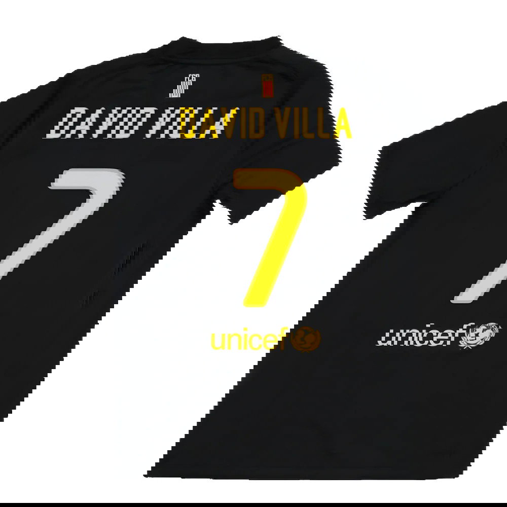 Barcelona 2011-12 Away Shirt (Very Good) (David Villa 7)
