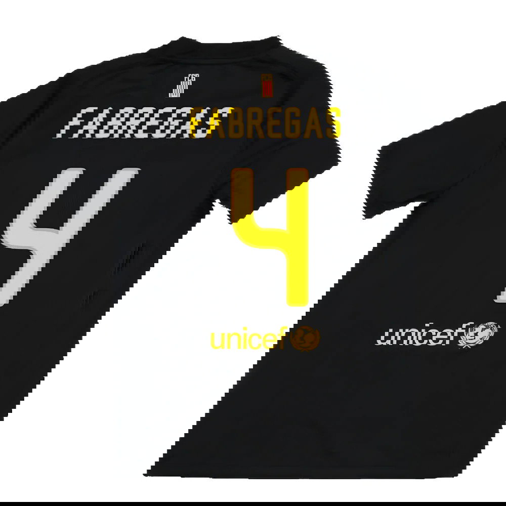 Barcelona 2011-12 Away Shirt (Very Good) (Fabregas 4)