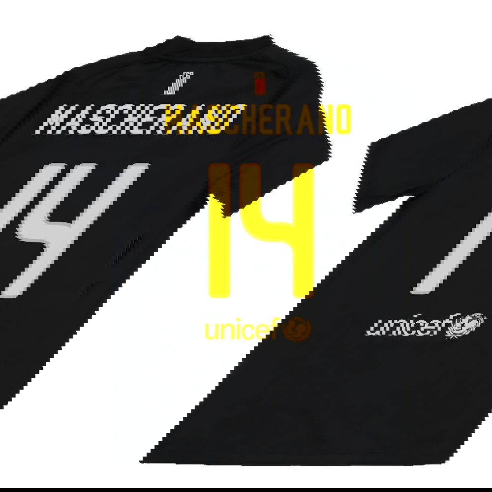 Barcelona 2011-12 Away Shirt (Very Good) (Mascherano 14)
