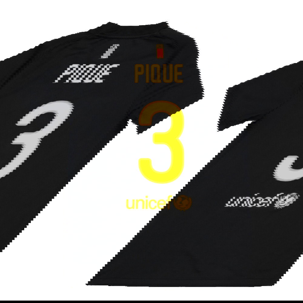 Barcelona 2011-12 Away Shirt (Very Good) (Pique 3)