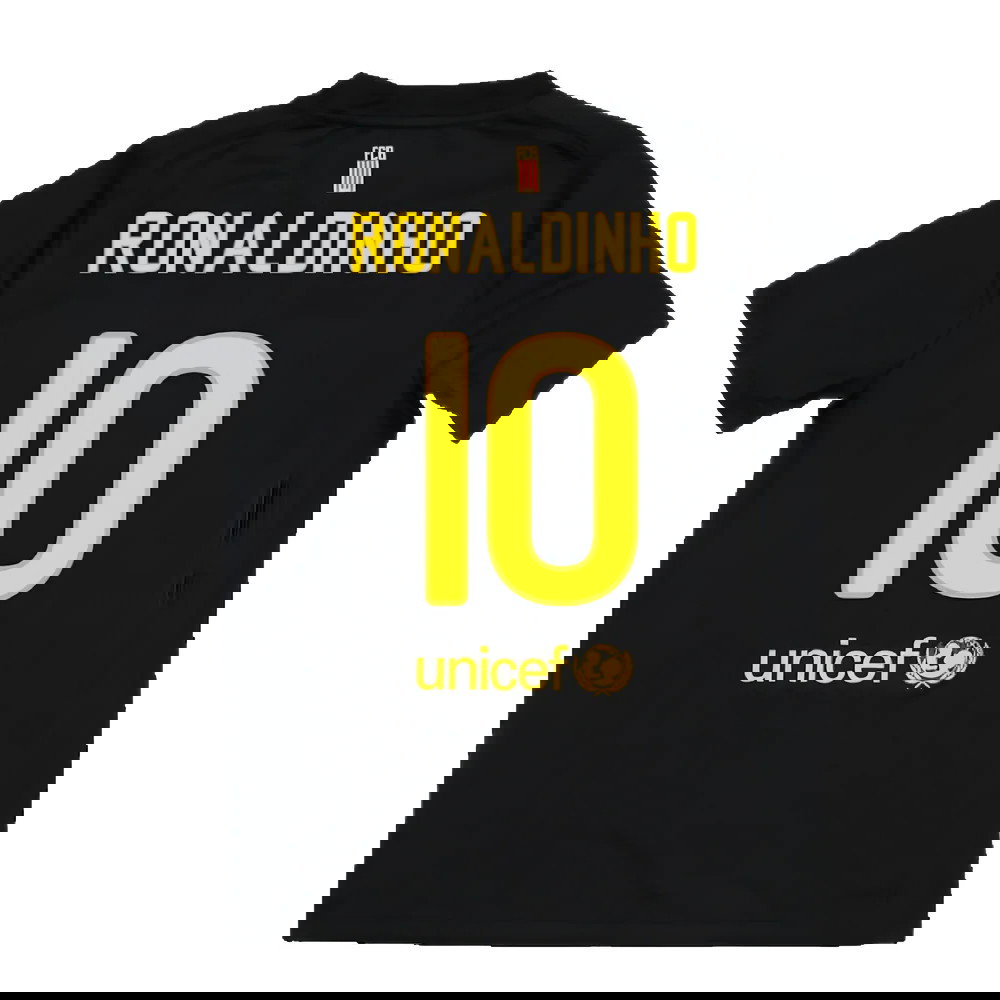 Barcelona 2011-12 Away Shirt (Very Good) (Ronaldinho 10)
