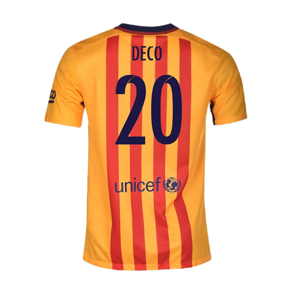Barcelona 2015-16 Away Shirt (2XL) (Good) (Deco 20)