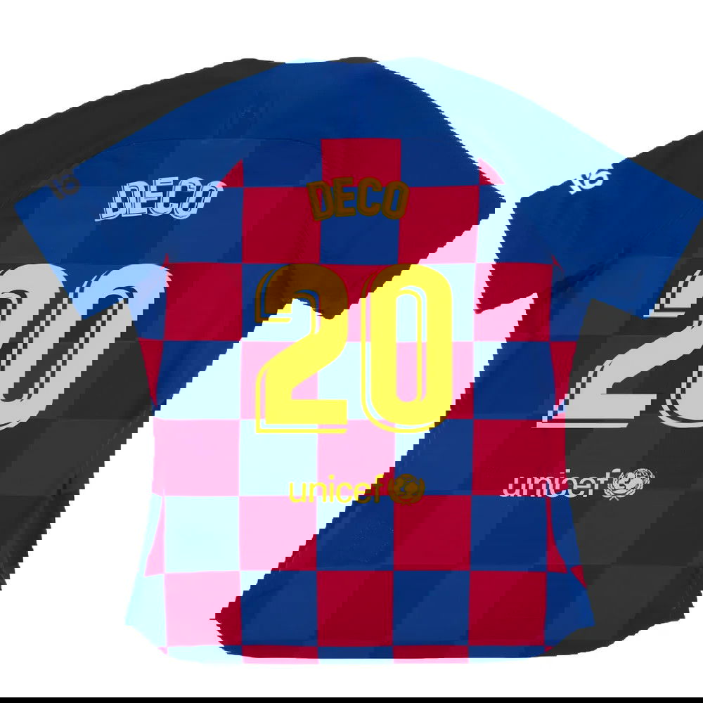 Barcelona 2019-20 Womens Home Shirt (Vaporkit) ((Excellent) S) (DECO 20)