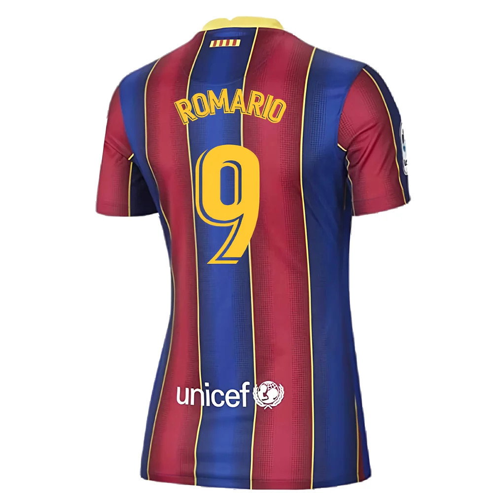 Barcelona 2020-21 Home Shirt (Womens) (Large 16-18) (Excellent) (ROMARIO 9)