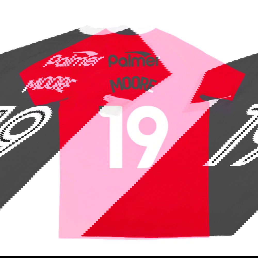 Barnsley 2017-18 Home Shirt (Mint) (MOORE 19)