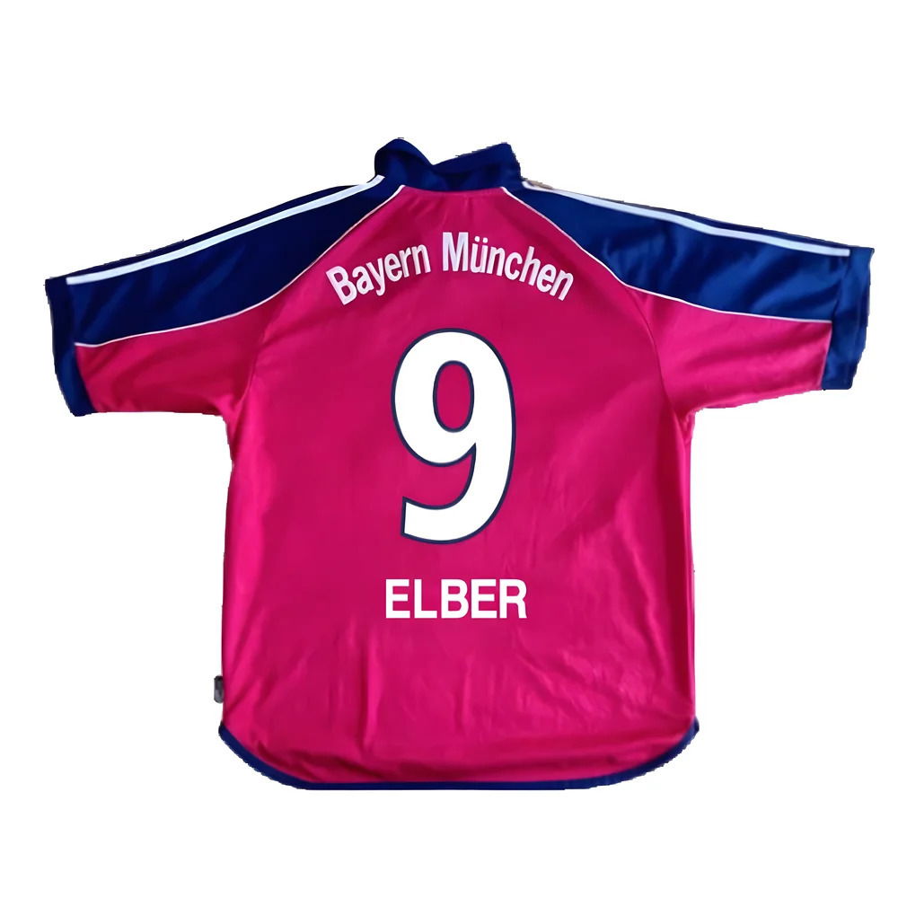 Bayern Munich 1999-01 Home Shirt ((Excellent) S) (Elber 9)