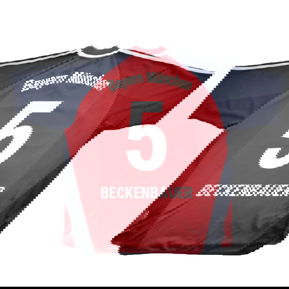 Bayern Munich 2001-02 Home Shirt (S) (Very Good) (Beckenbauer 5)