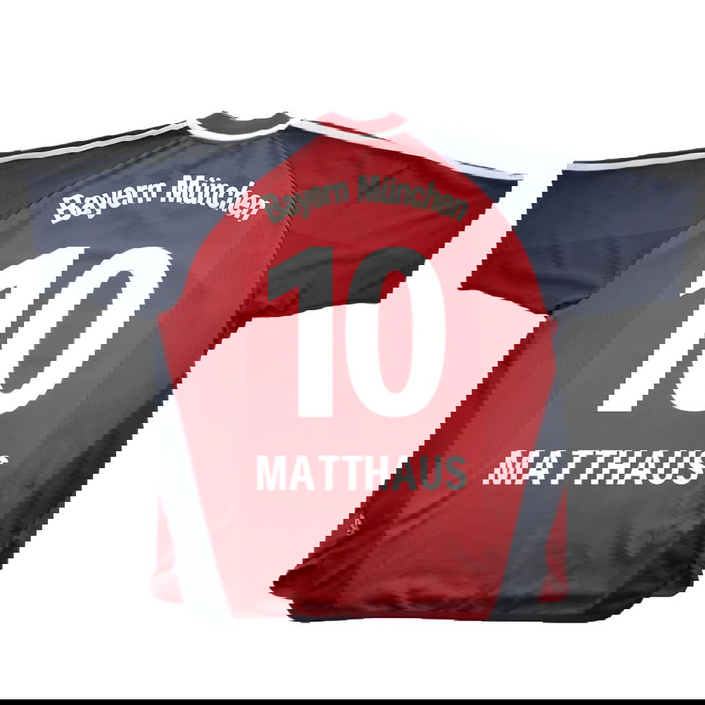 Bayern Munich 2001-02 Home Shirt (S) (Very Good) (Matthaus 10)