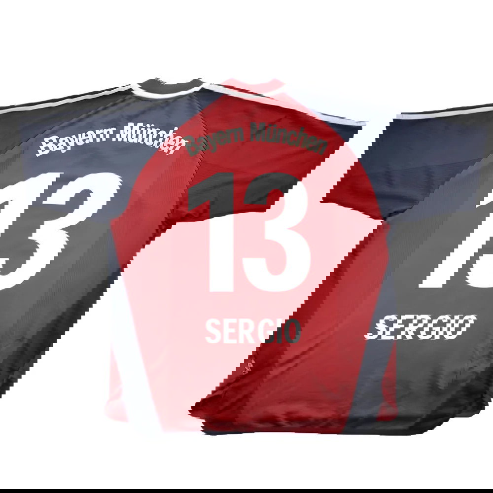 Bayern Munich 2001-02 Home Shirt (S) (Very Good) (Sergio 13)