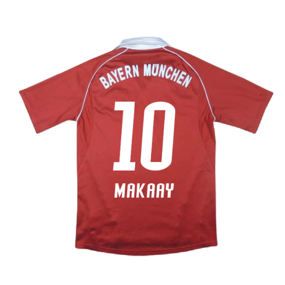 Bayern Munich 2005-06 Home ((Excellent) XXL) (Makaay 10)