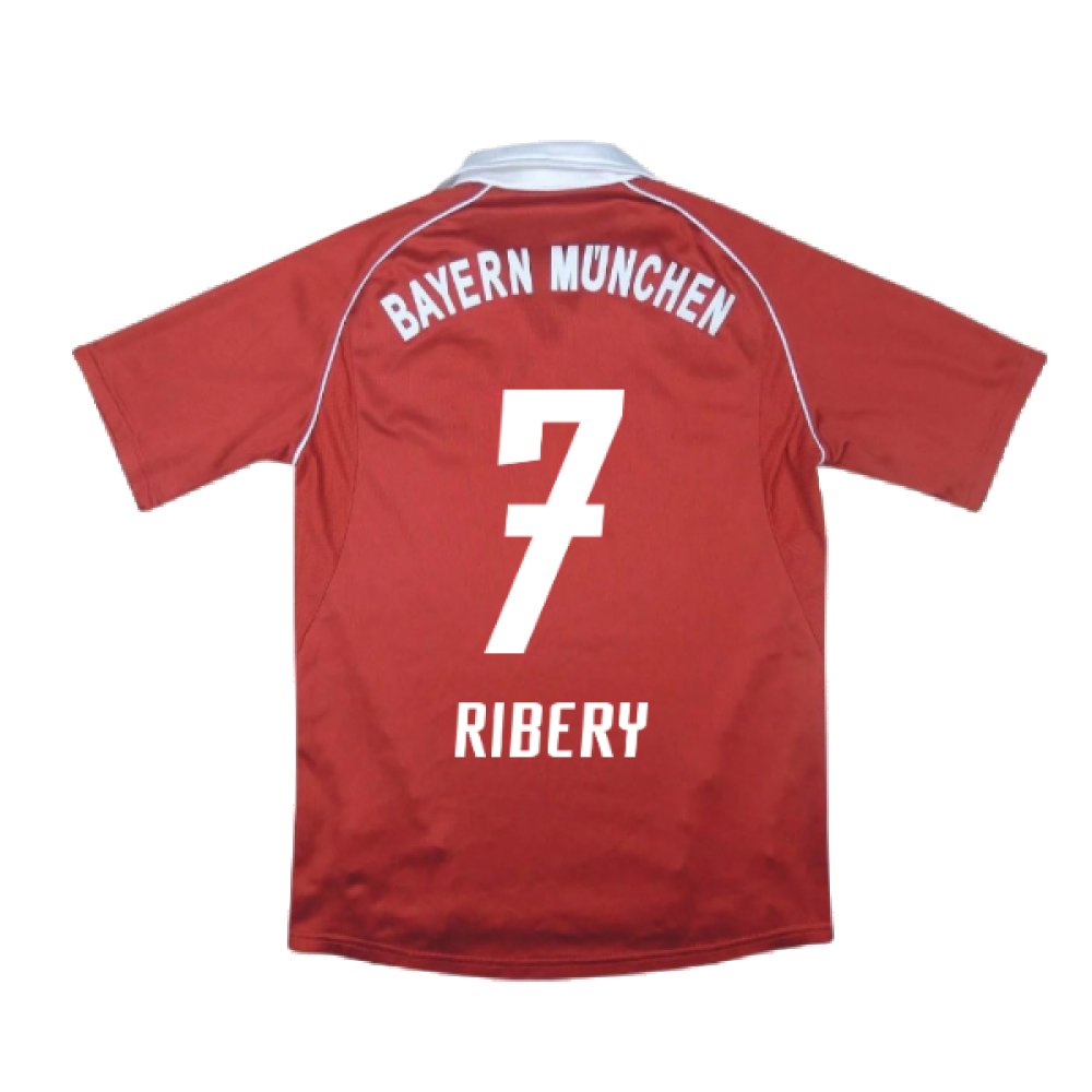 Bayern Munich 2005-06 Home ((Excellent) XXL) (Ribery 7)