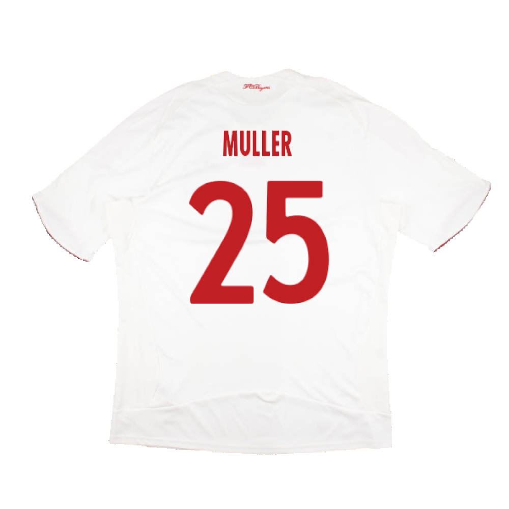 Bayern Munich 2008-09 Third Shirt ((Very Good) XXL) (Muller 25)