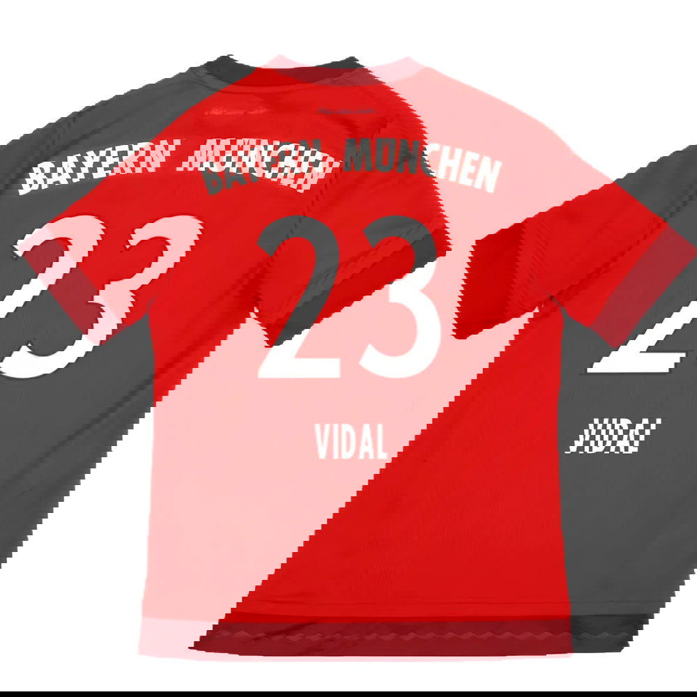 Bayern Munich 2015-16 Home Shirt (XL) (Very Good) (Vidal 23)