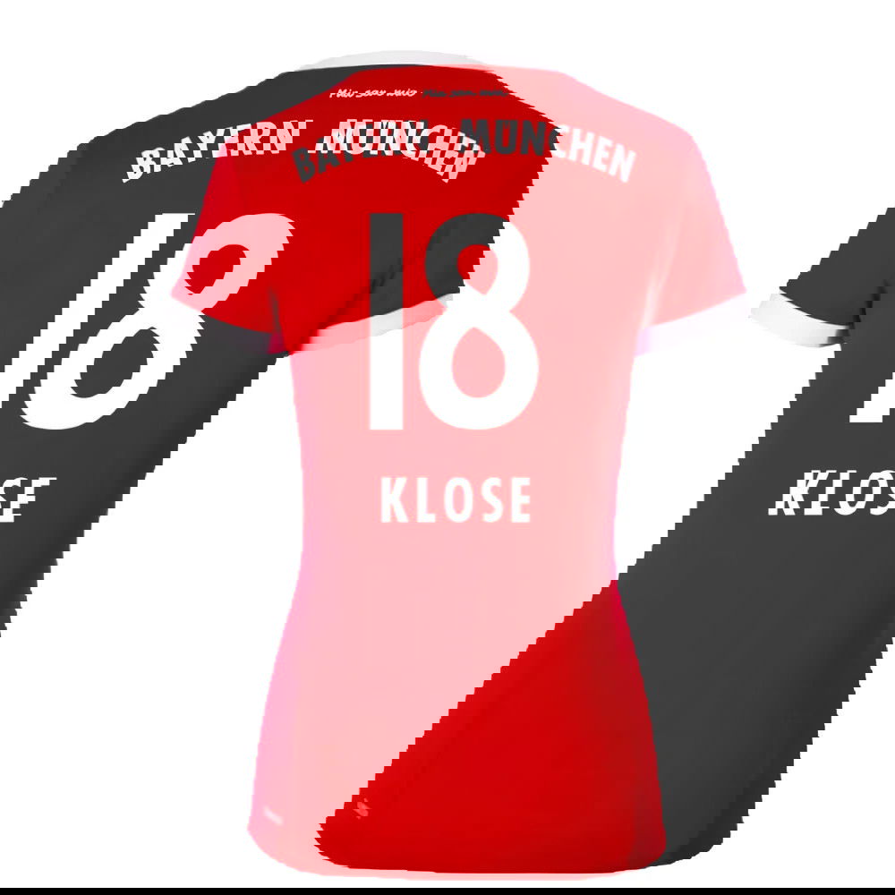 Bayern Munich 2017-18 Womens Home Shirt (XL) ((Excellent) XL) (Klose 18)