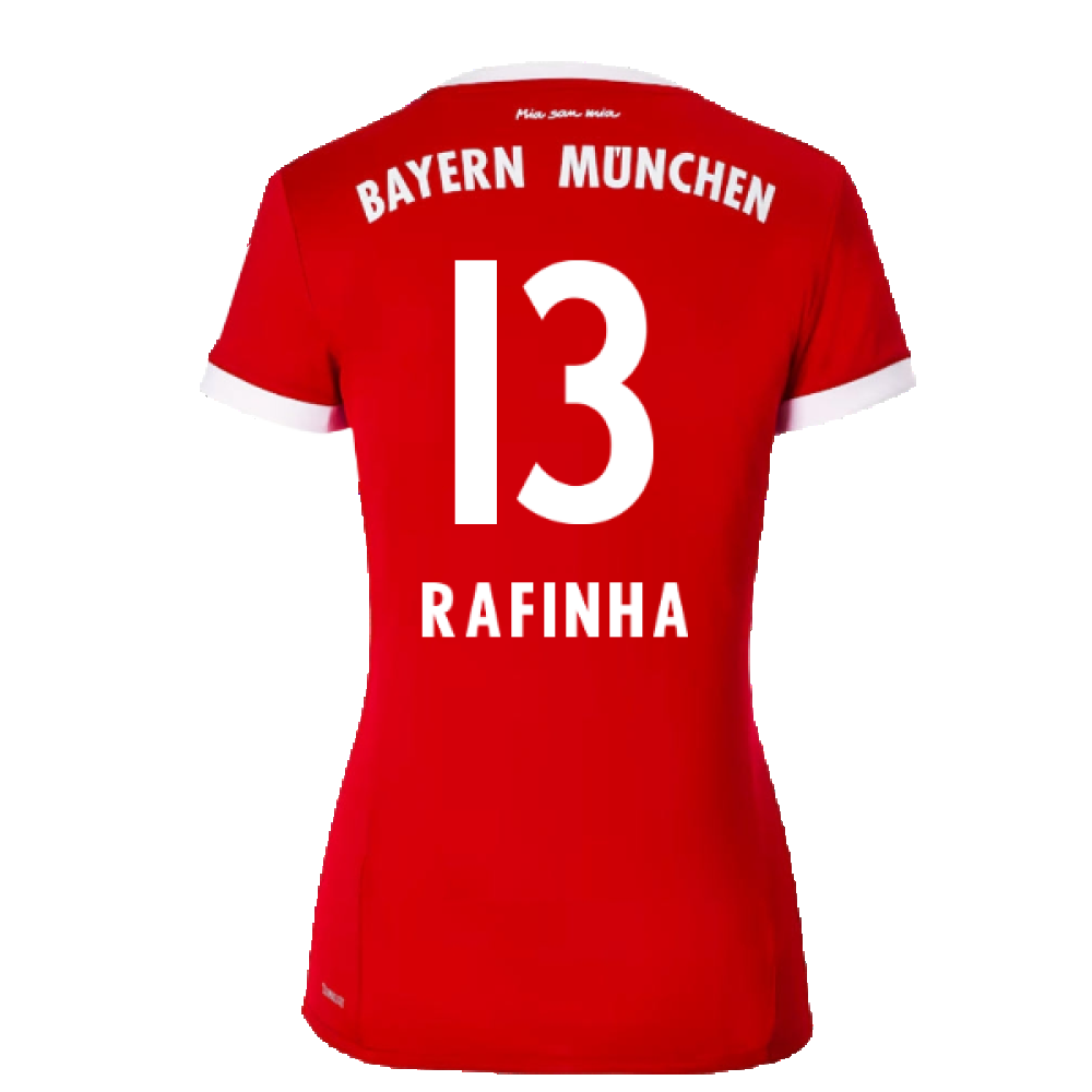 Bayern Munich 2017-18 Womens Home Shirt (XL) ((Excellent) XL) (Rafinha 13)