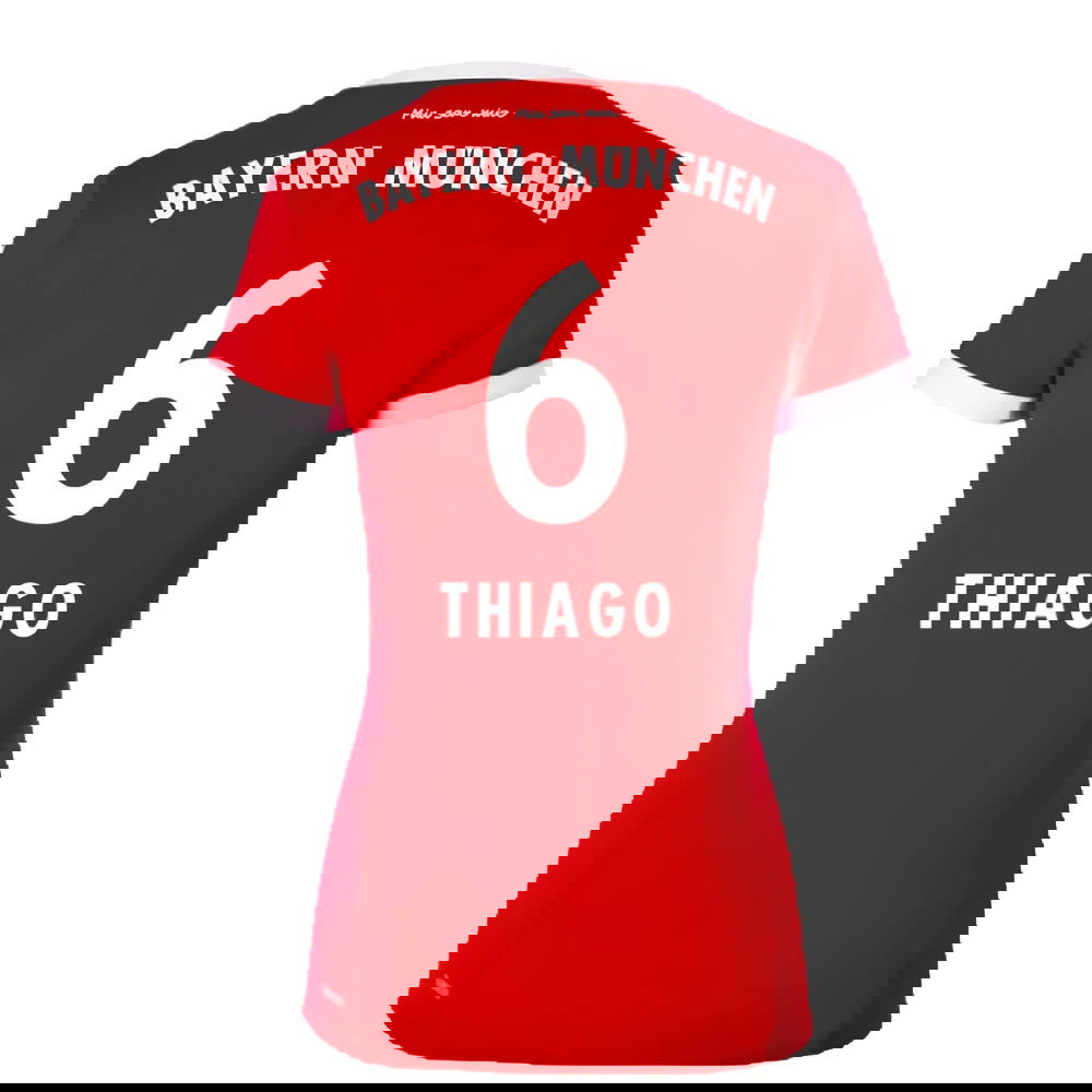 Bayern Munich 2017-18 Womens Home Shirt (XL) ((Excellent) XL) (Thiago 6)