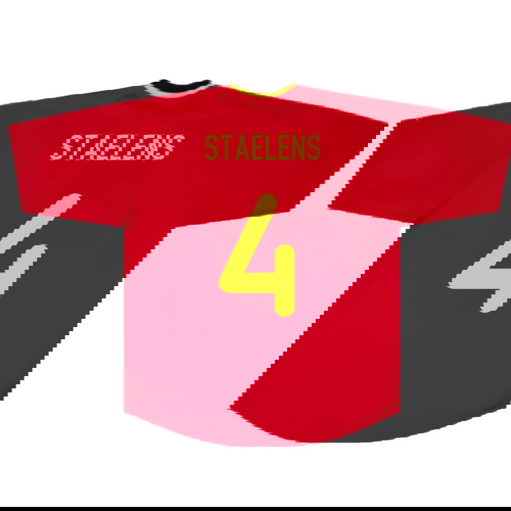 Belgium 2000-02 Home (Excellent) (Staelens 4)