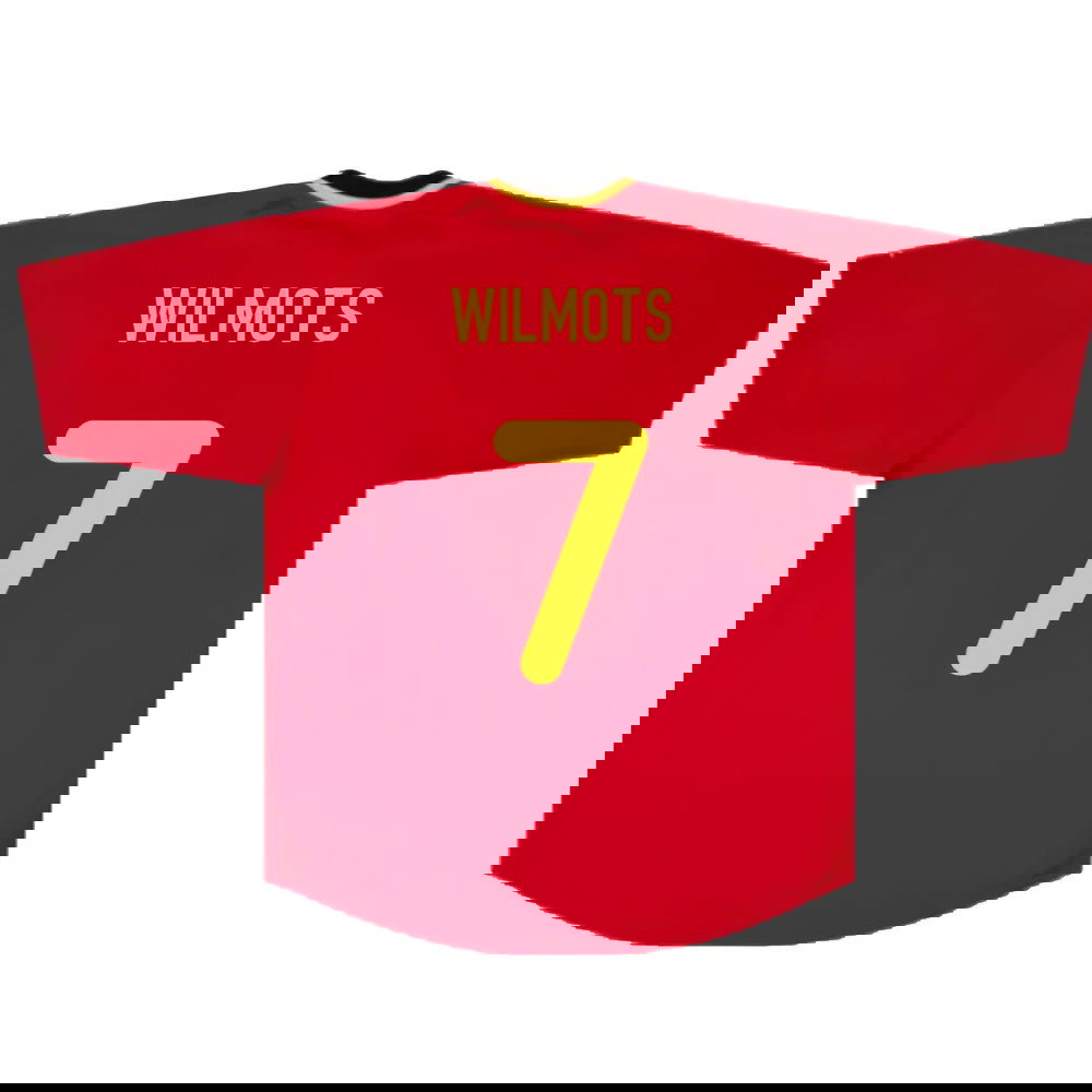 Belgium 2000-02 Home (Excellent) (Wilmots 7)