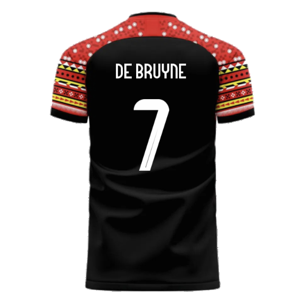 Belgium 2024-2025 Away Concept Football Kit (Libero) (7-8y) (BNWT) (De Bruyne 7)