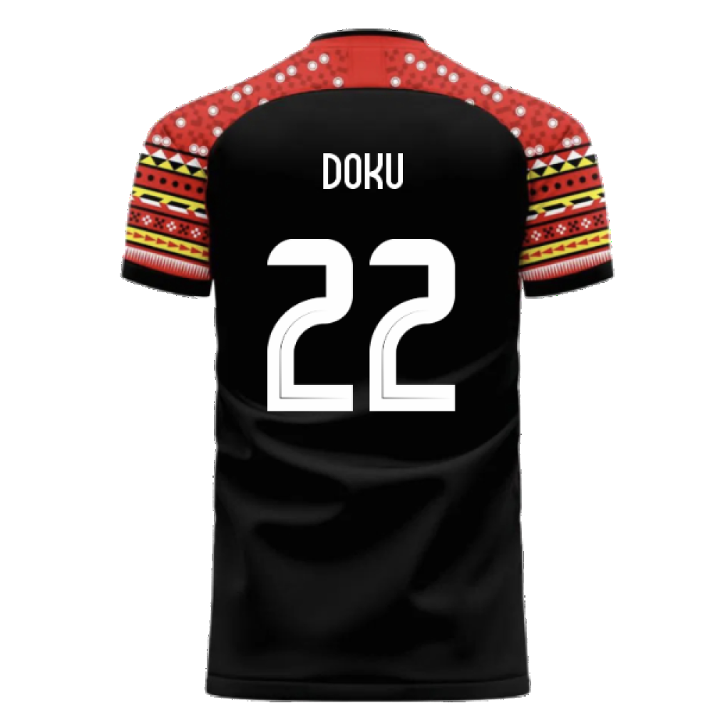 Belgium 2024-2025 Away Concept Football Kit (Libero) (7-8y) (BNWT) (Doku 22)