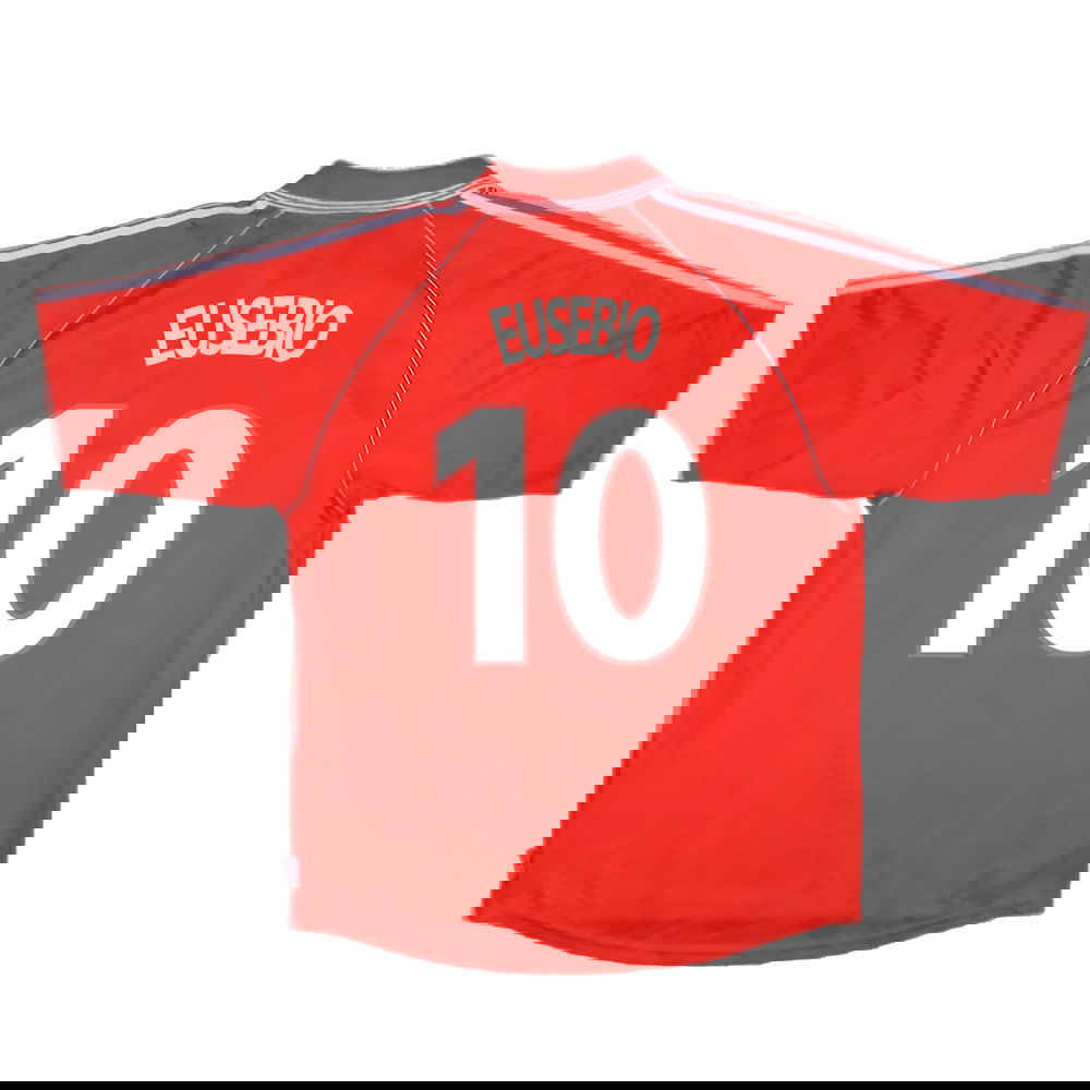 Benfica 2000-01 Home Shirt (Excellent) (EUSEBIO 10)