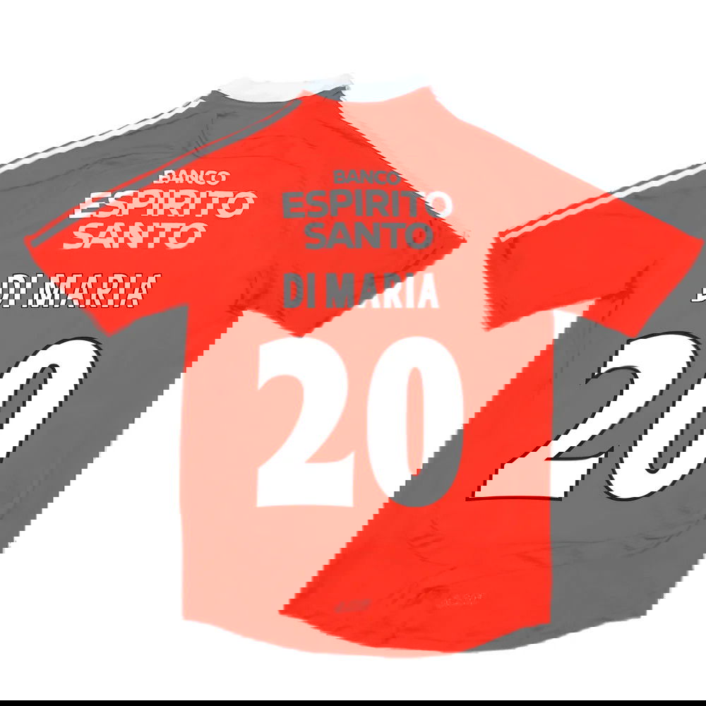 Benfica 2007-2008 Home Shirt ((Very Good) S) (Di Maria 20)