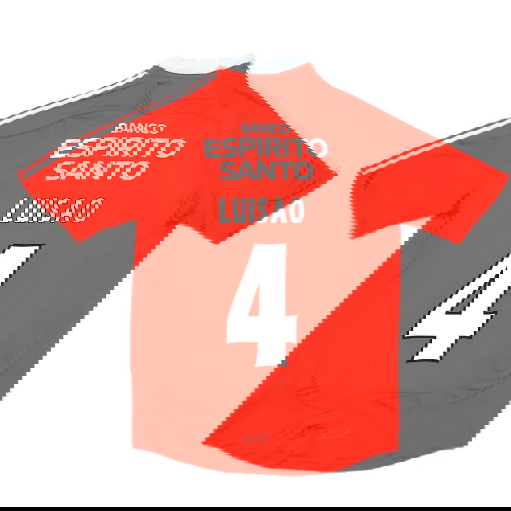 Benfica 2007-2008 Home Shirt ((Very Good) S) (Luisao 4)