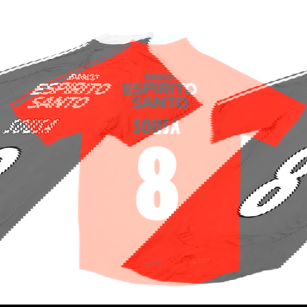 Benfica 2007-2008 Home Shirt ((Very Good) S) (SOUSA 8)
