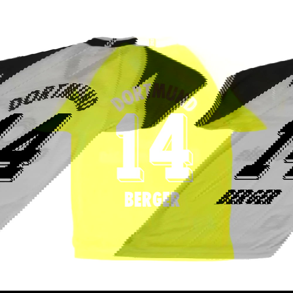 Borussia Dortmund 1995-96 Home Shirt (XS) (Excellent) (Berger 14)